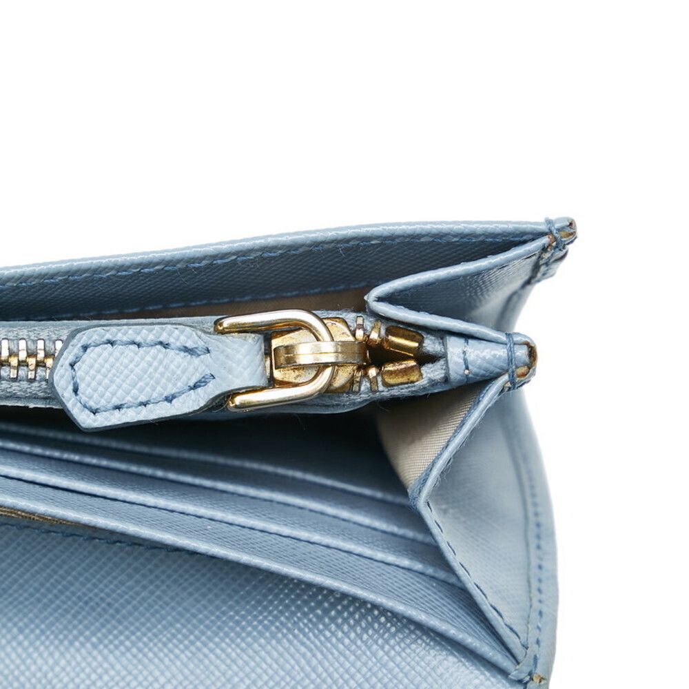 Authentic Prada Saffiano Logo Continental Flap Wallet - Picture 6 of 12